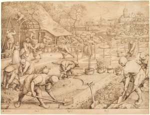 Primavera, 1565 da Pieter Bruegel the Elder